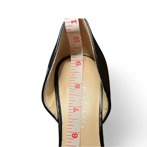 Nine West D’Orsay Pony Leather Kitten Heel Size 6 - Picture 8 of 9